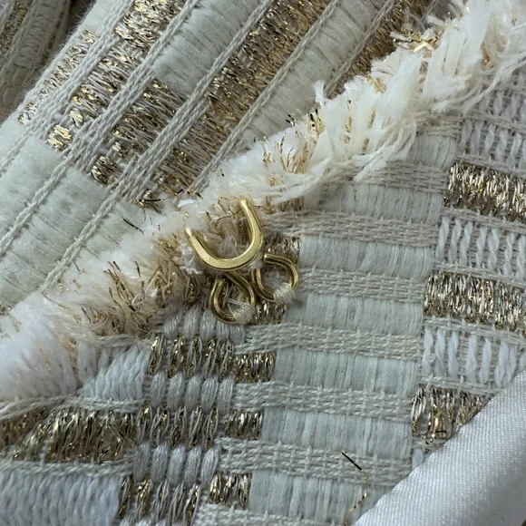 Kobi Halperin Kosta Metallic Chain-Trim Jacket